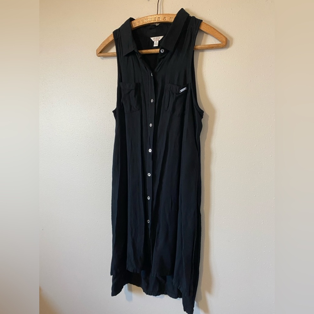 Guess Black Sleeveless Dress - Small